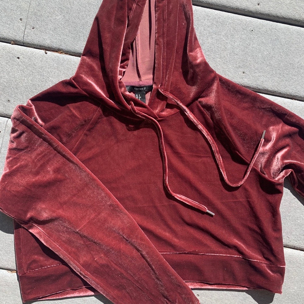 Forever 21 Women’s Cropped Hoodie